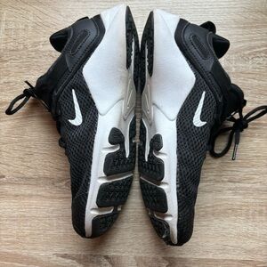 Nike Athletic Training Shoes size 6.5 women’s black with white logo
